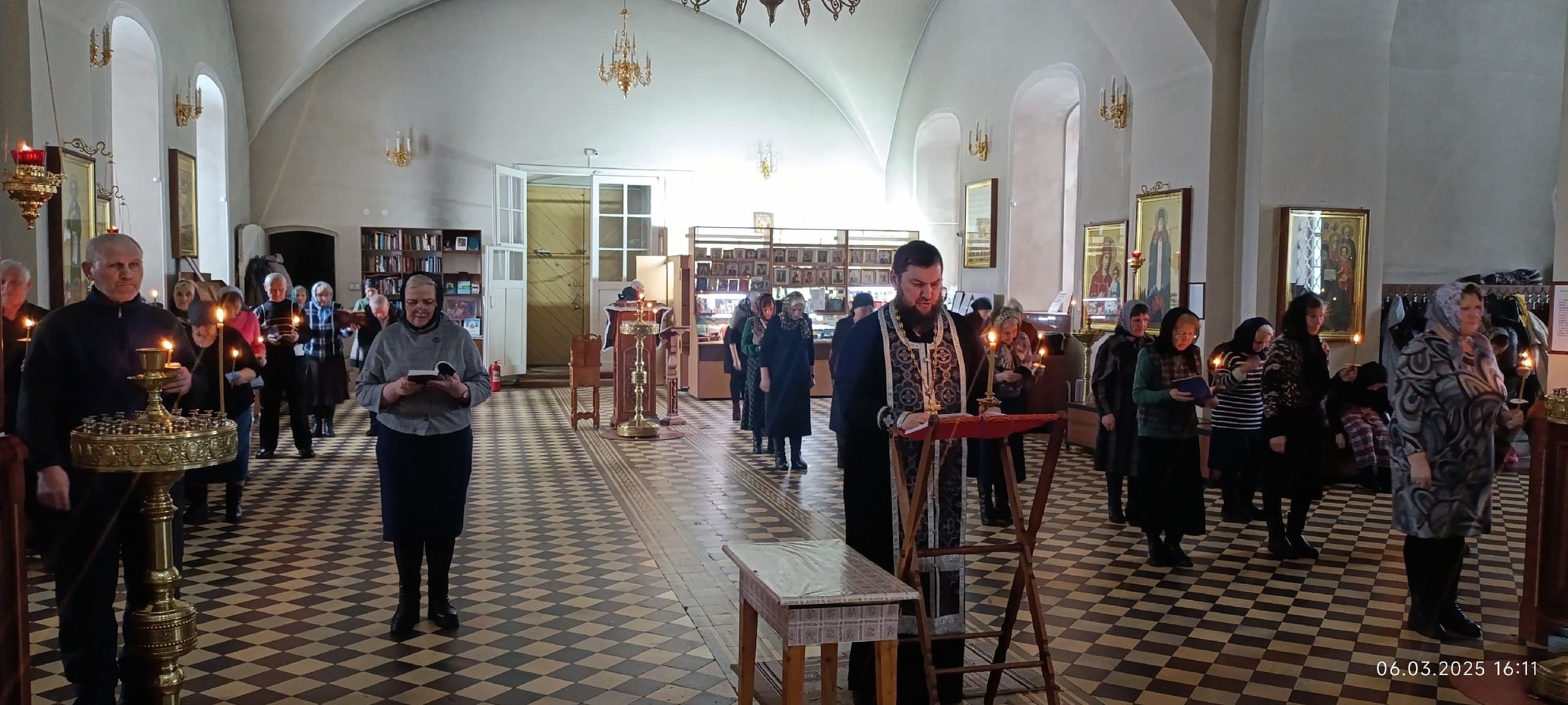 Великое повечерие с чтением Великого покаянного канона Андрея Критского