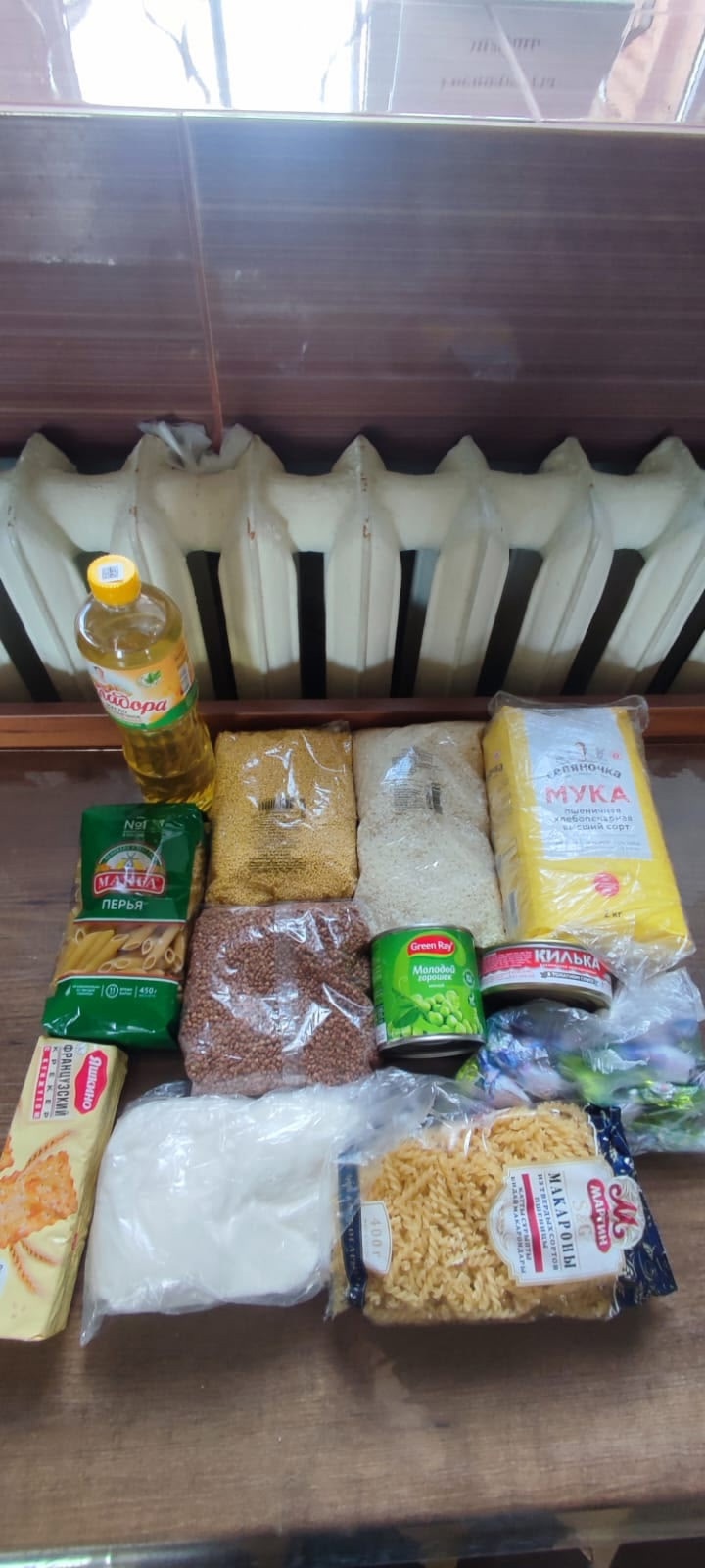 Приход храма святого апостола Иоанна Богослова п.Игра оказал благотворительную помощь продуктами питания просителям