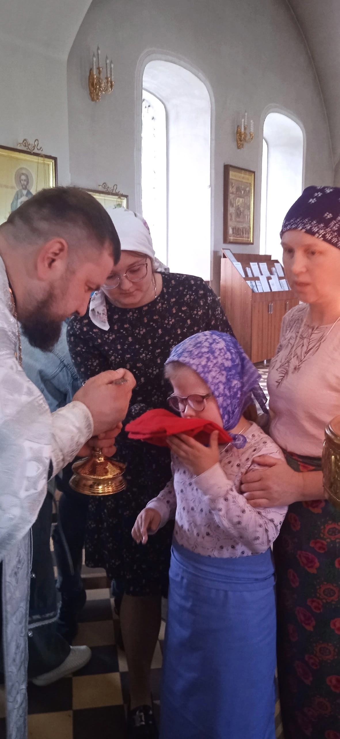 Социальный отдел Глазовской епархии принимал дорогих гостей в храме